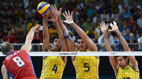 volei masculino placar